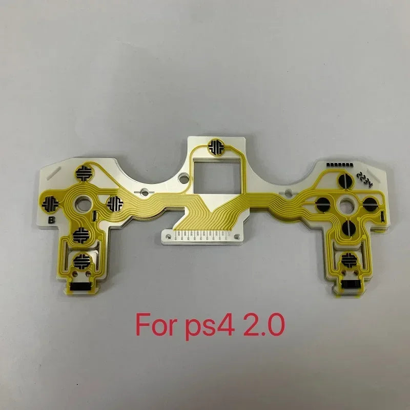20PCS for PS4 Pro Slim JDM JDS 001/011/020/030/040/050/055 Controller Conductive Film Keypad Flex Cable Ribbon  Game console repair parts