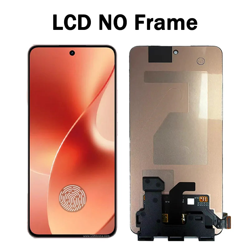 AMOLED For Realme 15 Pro RMX5101 Lcd Display Screen Touch Digitizer for Realme 15 RMX5106 LCD 15T Display With Fingerprint Oppo phone repair parts Realme phone repair parts