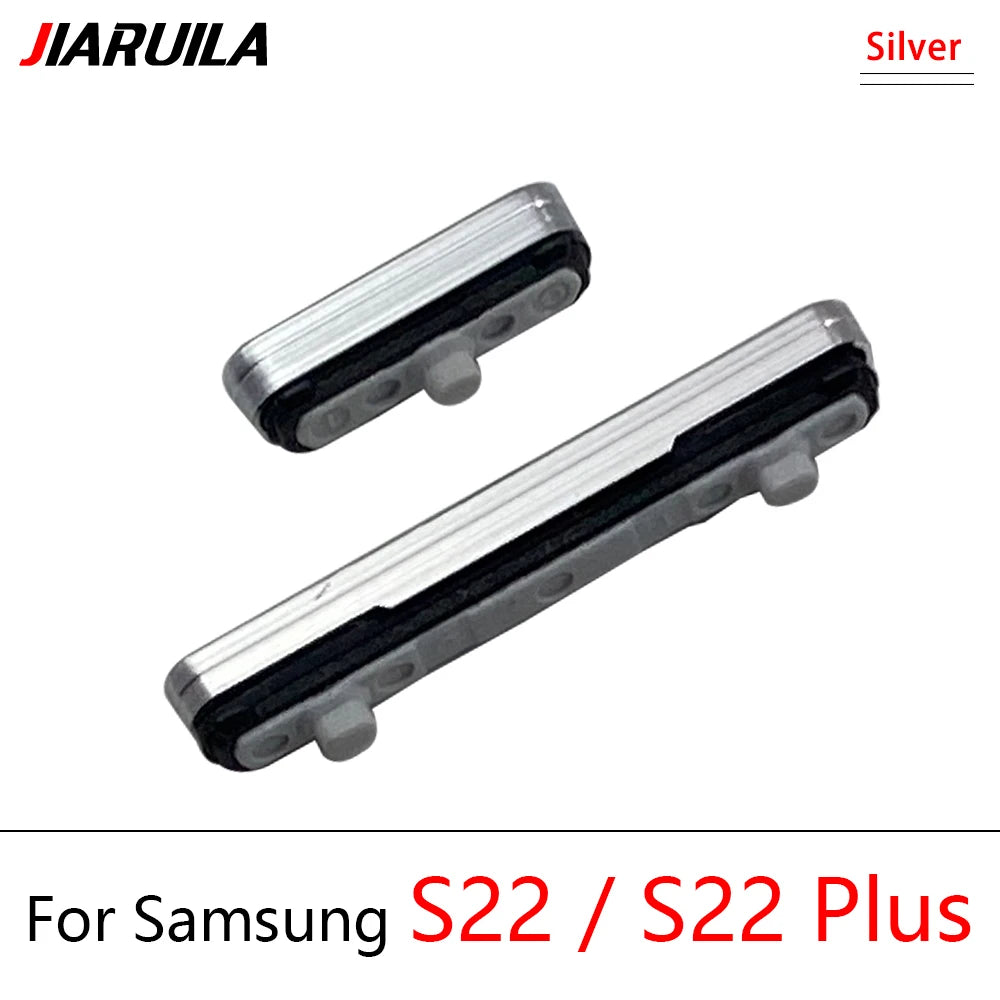 New For Samsung S22 S23 S24 Plus Ultra 5G Power Button + Volume Side Button Key Replacement Parts Samsung phone repair parts