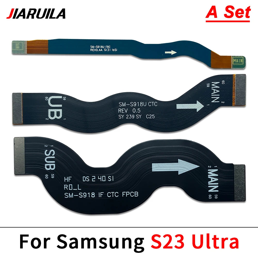 Main Board Mainboard LCD WiFi Signal Antenna Connector Board Flex Cable For Samsung S21 S22 S23 S24 S25 Plus Ultra 4G 5G Samsung phone repair parts