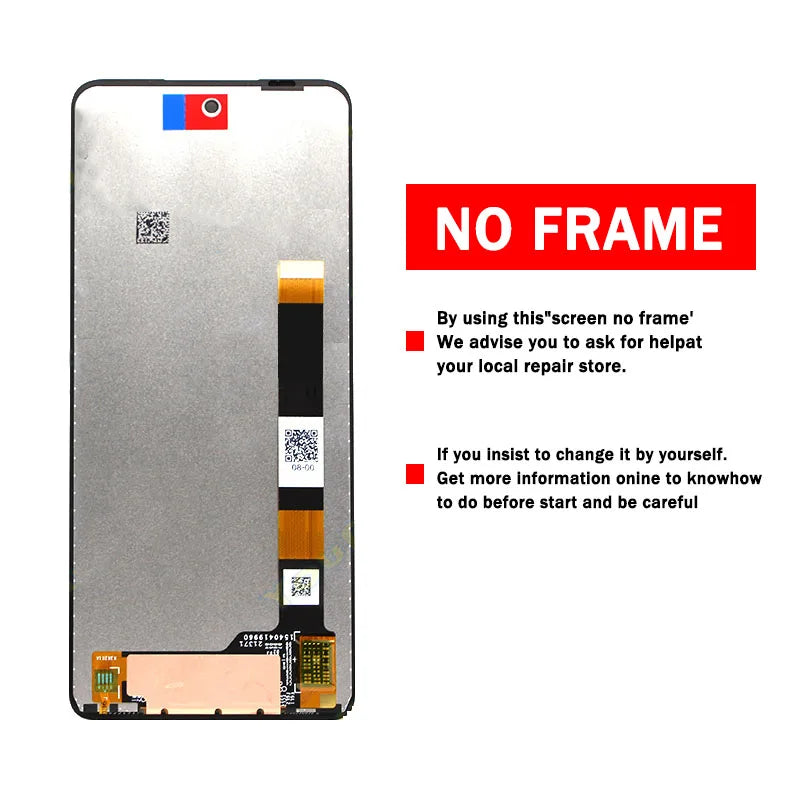 6.8' Screen For Motorola Edge (2021) LCD XT2141-1 Display Touch Panel Digitizer Assembly For Moto Edge 2021 Screen Replacement Motorola phone repair parts