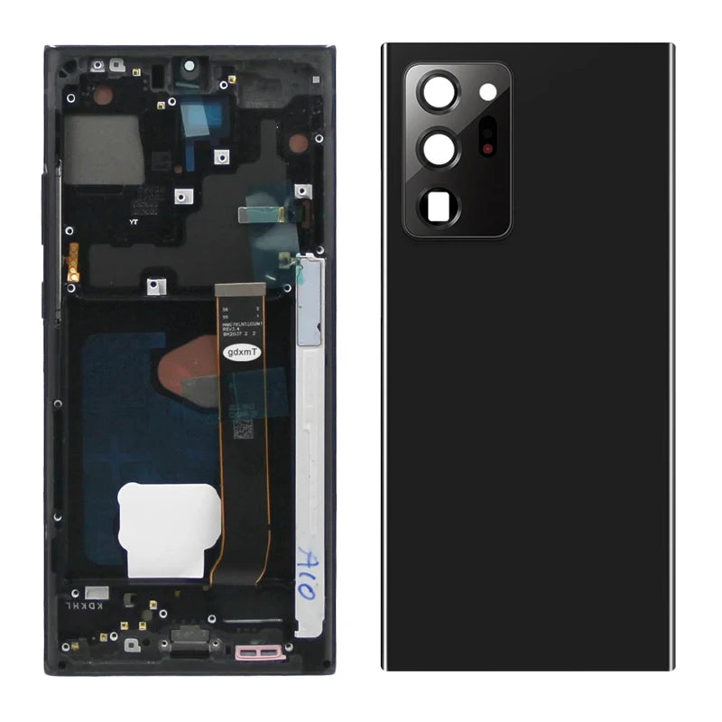Note 20 Ultra Display Screen Assembly for Samsung Galaxy Note20 Ultra 5G N985F N986B Lcd Display Digital Touch Screen with Frame Samsung phone repair parts