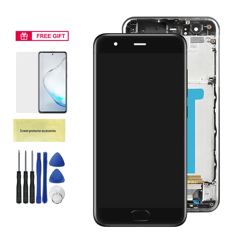 Mi 6 Display Screen, for Xiaomi Mi 6 Mi6 MCE16 Lcd Display Touch Screen Digitizer with Frame Replacement for Xiaomi 6 Xiaomi phone repair parts