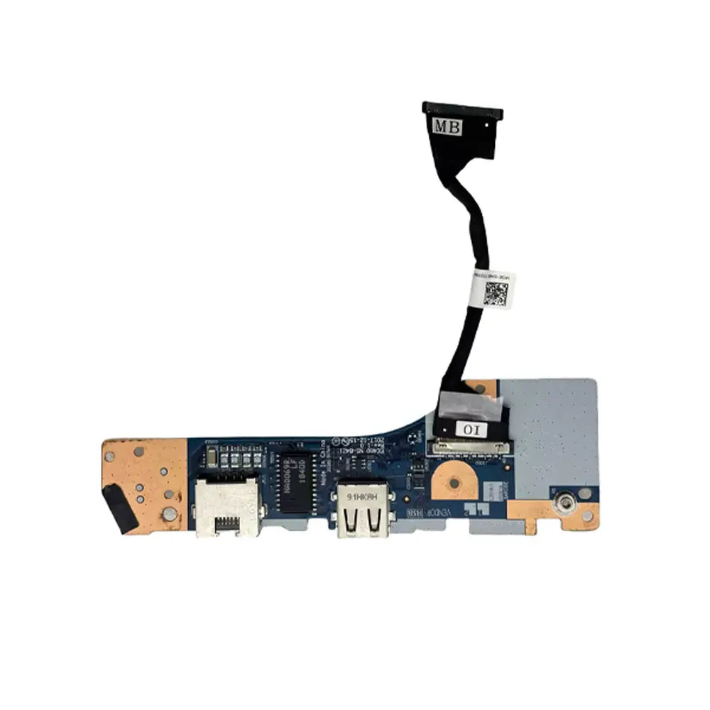 For Lenovo ThinkPad E480 E485 R480 Laptop I/O RJ45 USB Jack Port Switch Power Button Board Cable Repairing EE480 NS-B421 01LW175Lenovo laptop repair parts