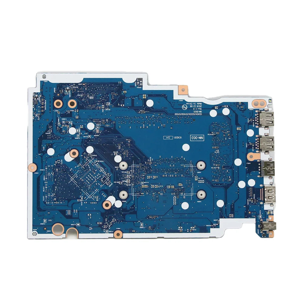 Laptop Motherboard NM-D031 For Lenovo IdeaPad 3-14IIL05 With CPU I3-1005G1 I5-1035G1 I7-1065G7 RMA 4G FRU 5B21B37211 5B21B37212 Lenovo laptop repair parts