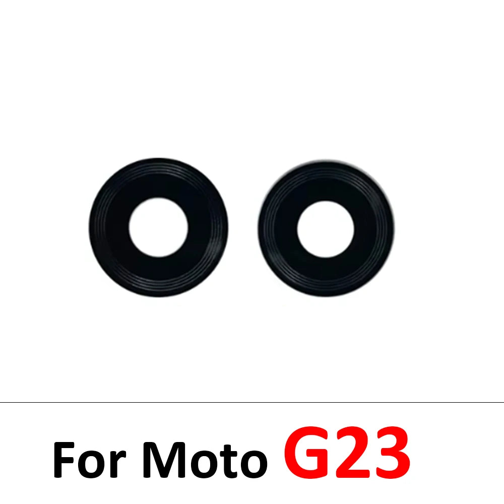 Rear Back Camera Glass Lens With Adhesive For Motorola Moto G22 G32 G42 G52 G62 G13 G23 G53 G73 G14 G24 G34 G54 G84 G04 G82 5G Motorola phone repair parts