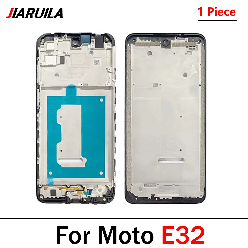Front Housing LCD Display Bezel Middle Frame For Motorola Moto E13 E20 E22 E32 E32s E40 E6 E6s E7 Play Plus Power Motorola phone repair parts