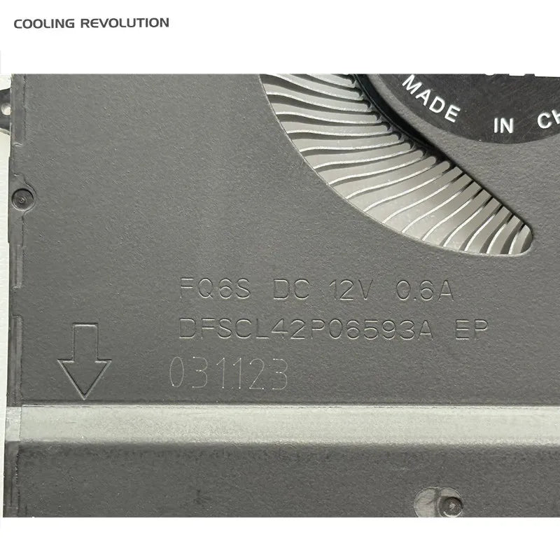 New Laptop CPU GPU Cooling Fan For Gigabyte Gaming Aorus X5LF 15 BSF BKF 9KF 9MF FQ6S FQ6R DC 12V 0.6A DFSCL42P0/16593A 4pin Gigabyte laptop repair parts