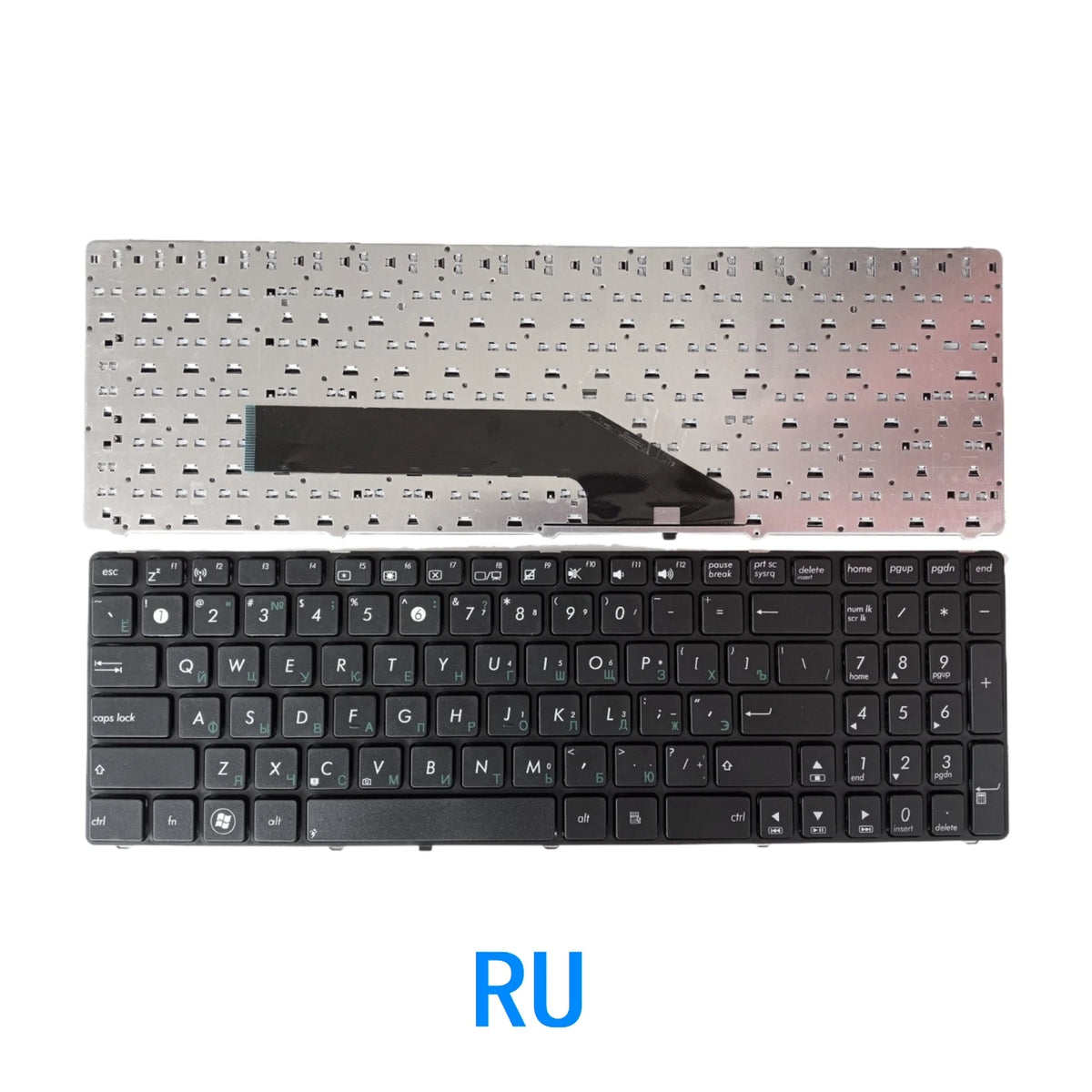 New US Russian Spanish Arab Brazil Laptop Keyboard For ASUS K50 K50I K50IJ K50C K50AB K50AD K50AF K50IN P50 P50IJ ASUS laptop repair parts