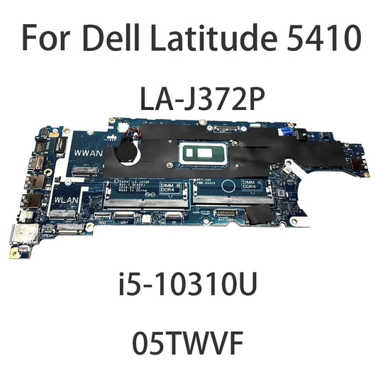 For Dell Latitude 5410 Mainboard LA-J372P CPU:i5-10310U 05TWVF Motherboard Dell laptop repair parts
