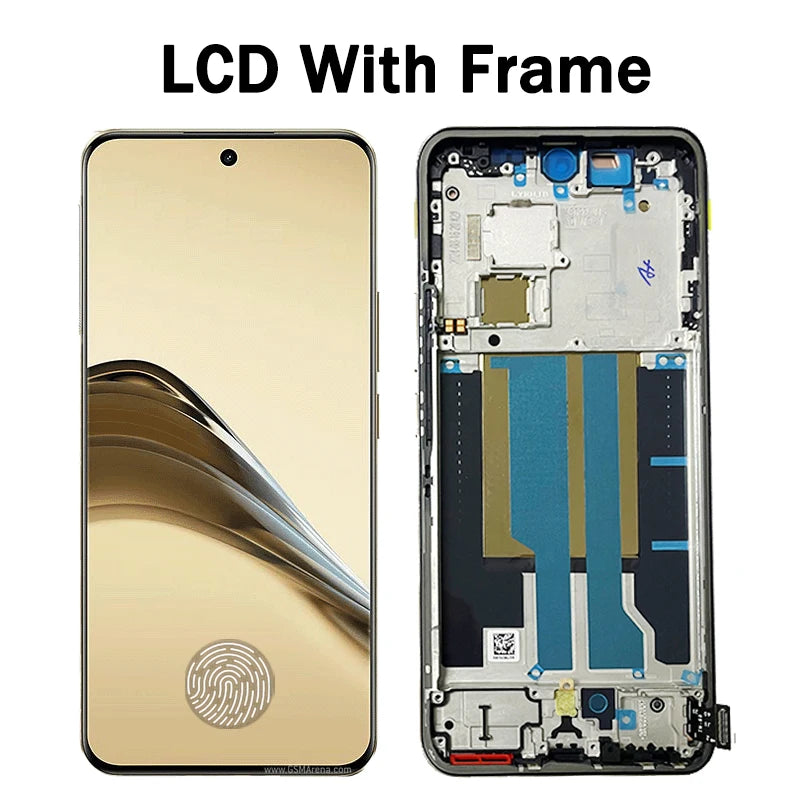 6.7“AMOLED 120Hz For Oppo Realme 13 Pro+ Plus LCD RMX3920, RMX3921 LCD Display Touch Screen Digitizer Assembly Repair Parts Oppo phone repair parts Realme phone repair parts