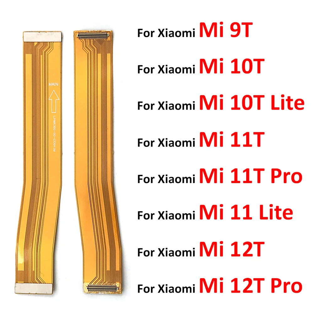 New Mainboard Display Flex For Xiaomi Mi 9T 10T 11T 12T Pro 11 Lite Main Board Motherboard Connector Flex Cable Replacement Xiaomi  Xiao mi phone repair parts