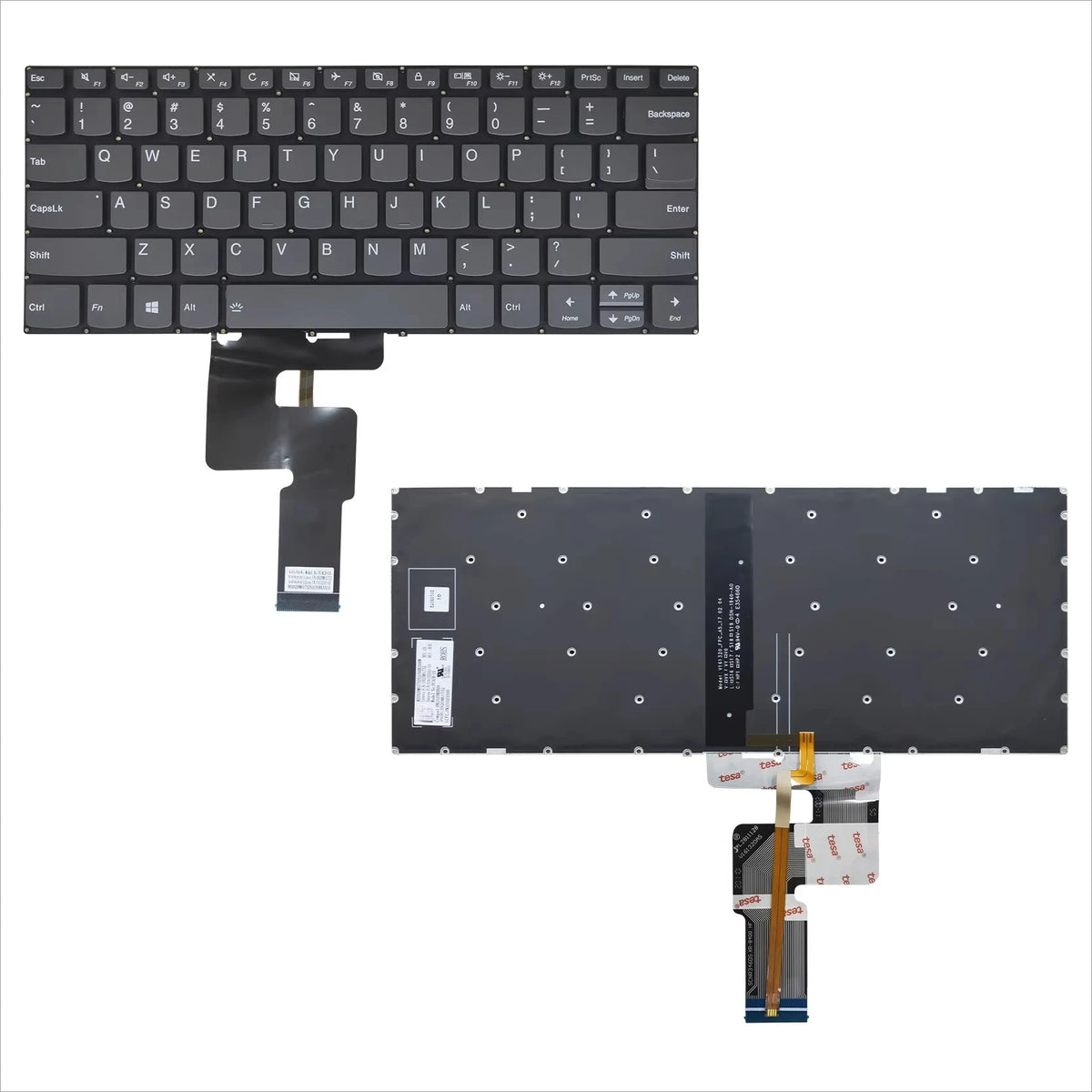 Upper case keyboard for Lenovo Xiaoxin 7000-14IKBR 7000-14 AST ARR 330S-14IKB topcase palmrest  keyboard cover touchpad Lenovo laptop repair parts