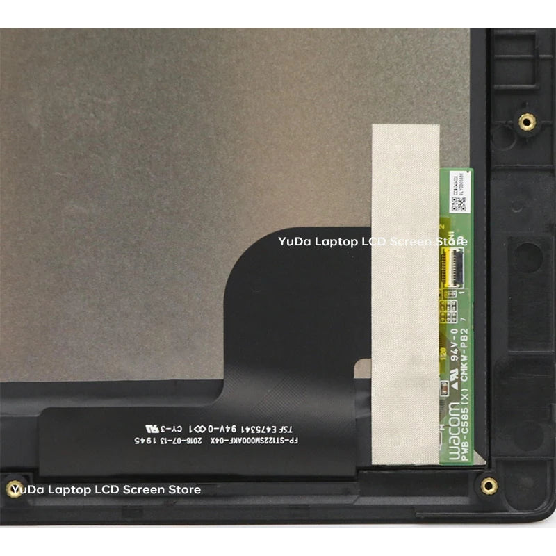 12.2" Tablet Touch Screen For Lenovo ideaPad MIIX 510-12IKB MIIX 510-12ISK LCD Display Digitizer+With Frame Assembly Replacement Lenovo laptop repair parts