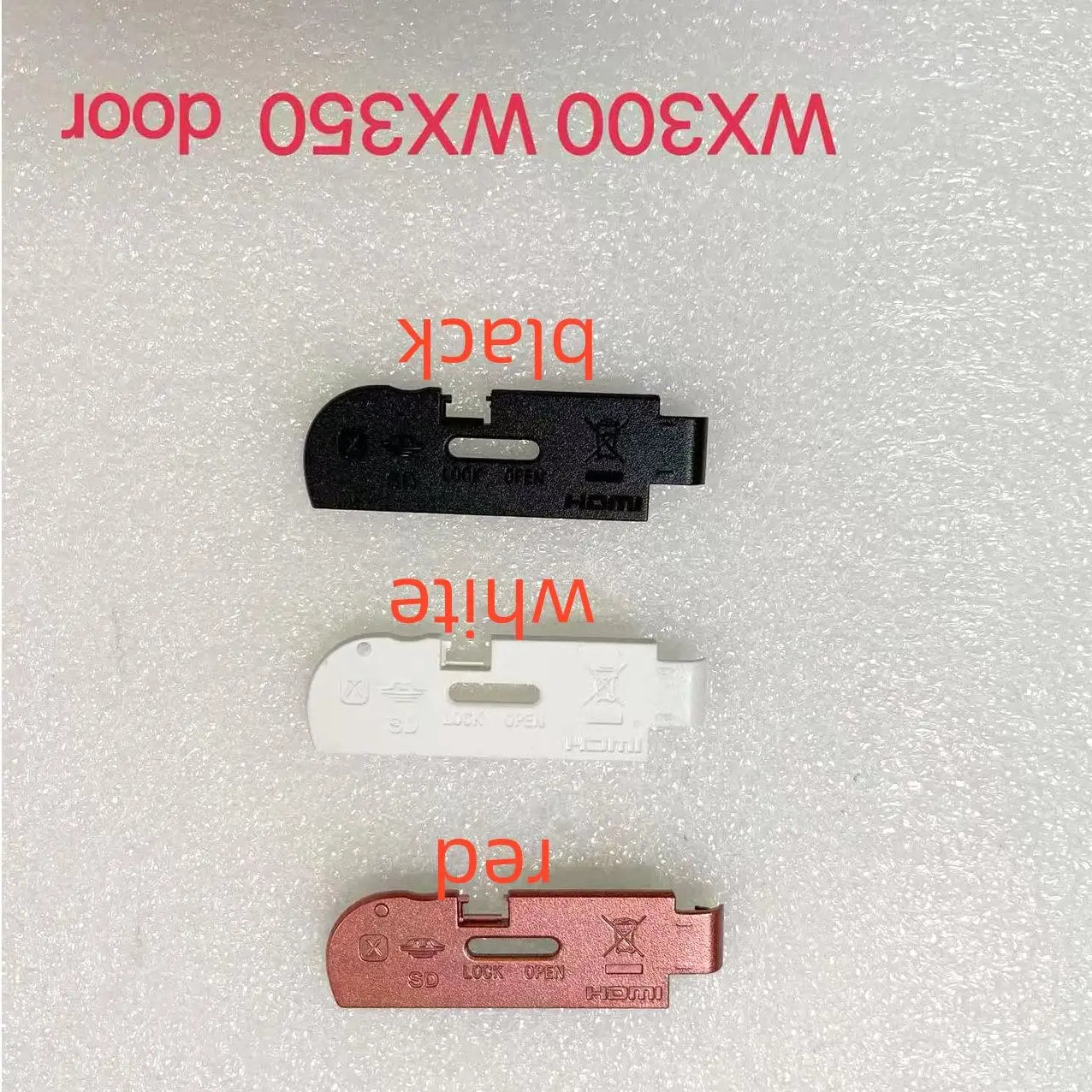 1PCS New Original Battery Door Cover for Sony WX300 WX350 Battery Cover Without Metal Digital Camera repair parts