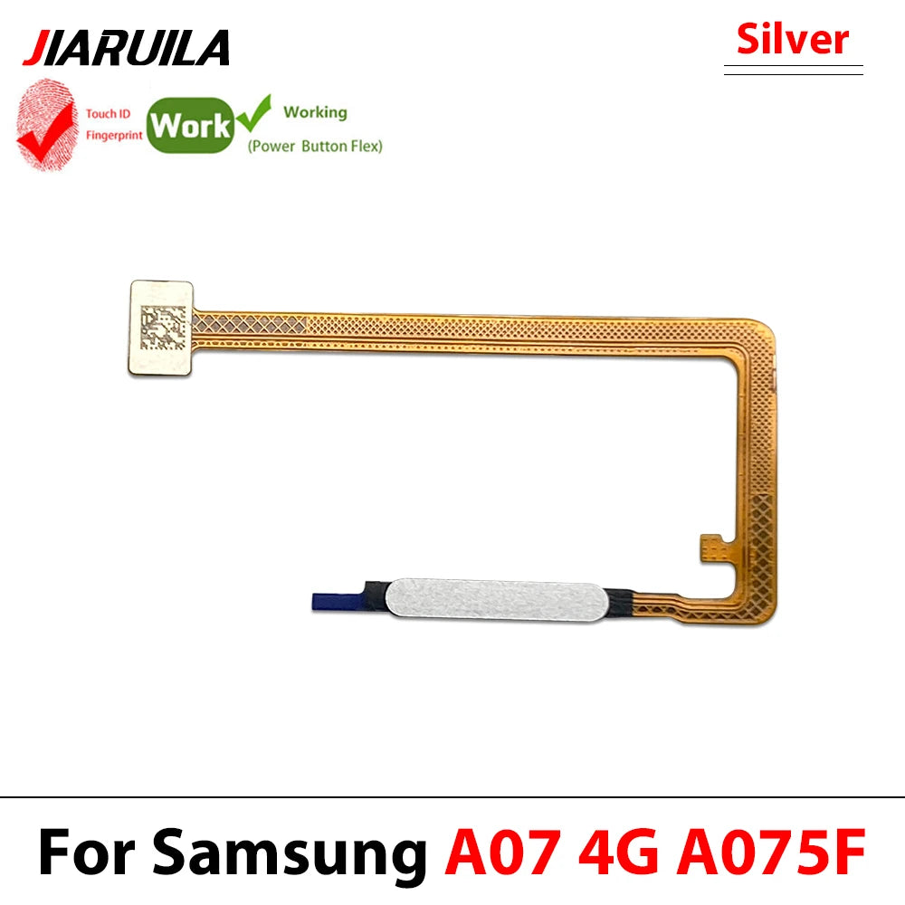 Home Button FingerPrint Touch ID Sensor Flex Cable Ribbon For Samsung A06 A16 A26 A07 A17 4G 5G Replacement Parts Samsung phone repair parts