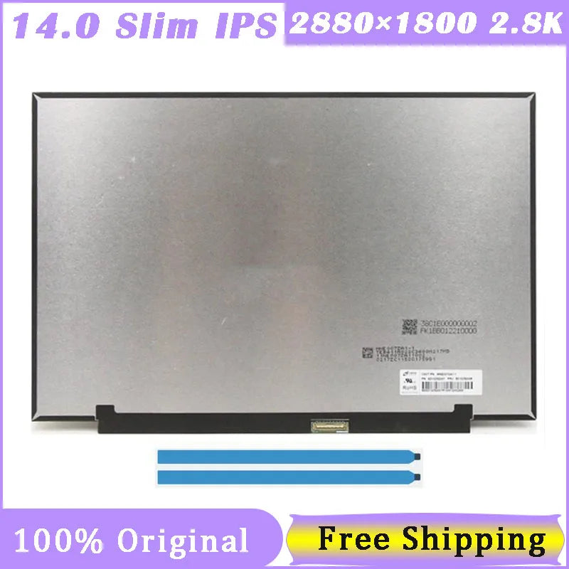 14 Inch IPS Screen MNE007ZA1-1 MNE007ZA1-3 B140QAN04.0 For Lenovo Ideapad 5 Pro-14ITL6 Pro-14ACN6 EDP 40 Pins 2880x1800 2.8K Lenovo laptop repair parts
