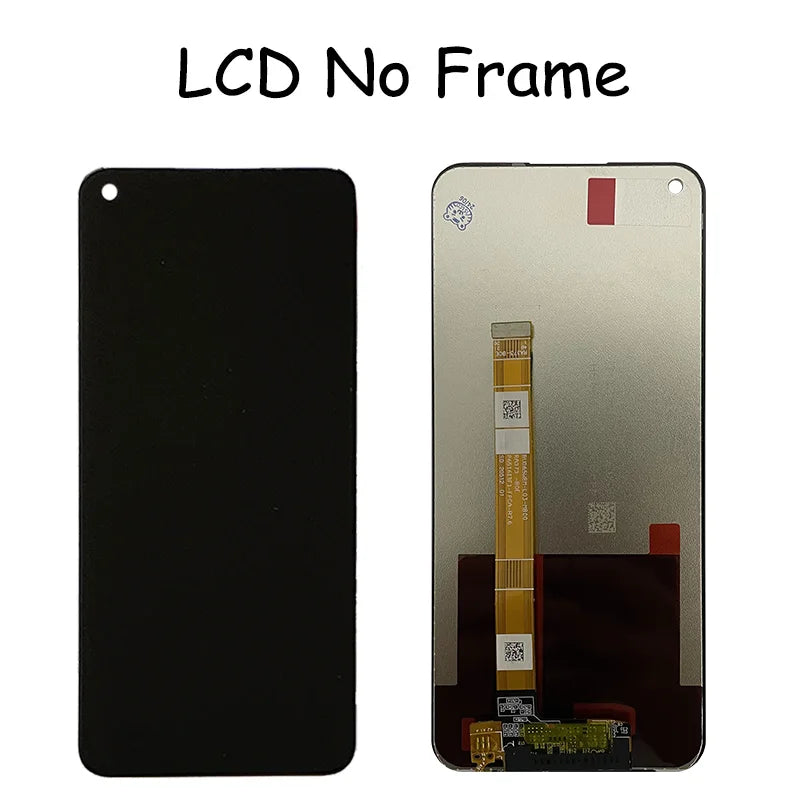 6.5" Screen For OPPO A54 4G/5G LCD CPH2239 CPH2195 OPG02 Display With Frame Touch Panel Digitizer Assembly For OppoA54 LCD Oppo phone repair parts Realme phone repair parts
