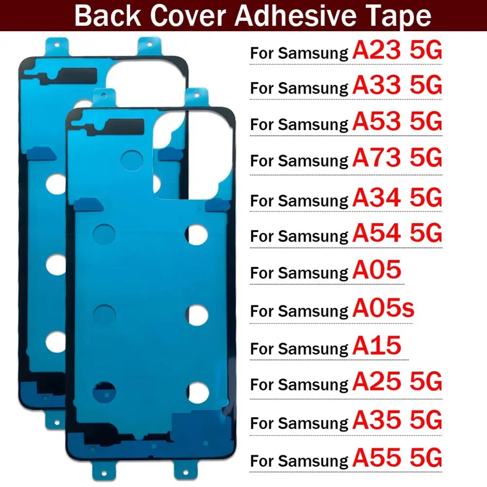 New Adhesive Sticker Back Housing Battery Cover Glue Tape For Samsung A23 A33 A53 A73 A34 A54 A05 A05s A15 A25 A35 A55 4G 5G Samsung phone repair parts