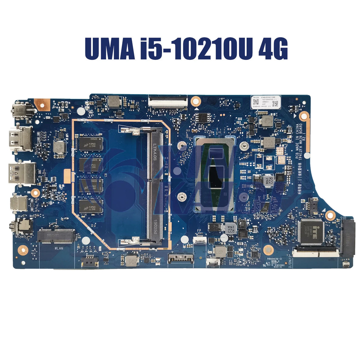 TP412FA Mainboard For ASUS Vivobook Flip 14 TP412 TP412F SF4100F TP412FAC Laptop Motherboard I3 I5 I7 8th/10th CPU 4GB 8GB-RAM ASUS laptop repair parts