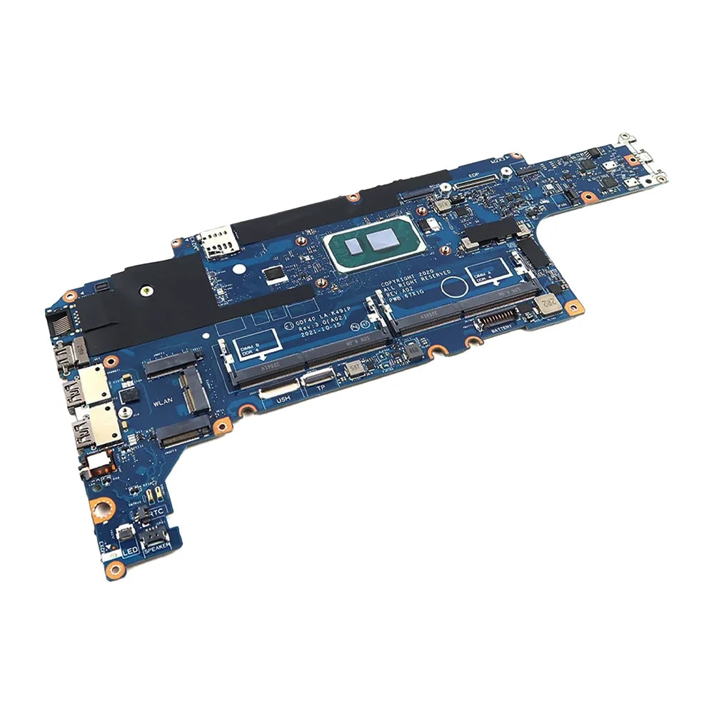 Laptop Motherboard for Dell Latitude 5420 LA-K491P With CPU: I5-1135G7 I5-1145G7 I7-1165G7 I7-1185G7 FRU: 014P1W 1M3M4 054CCV Dell laptop repair parts