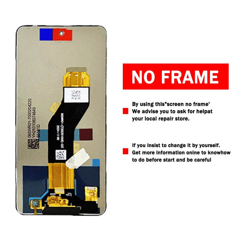 6.6"New For ZTE A75 Display Screen For ZTE Blade A75 4G LCD Z2359 Display Touch Screen Digitizer Assembly Replacement ZTE phone repair parts