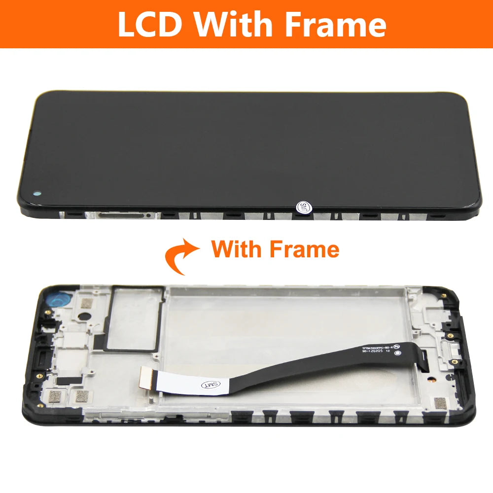 6.53" Screen for Xiaomi Redmi Note 9 M2003J15SC Lcd Display Digital Touch Screen with Frame for Redmi 10X 4G Reolacement Xiaomi phone repair parts