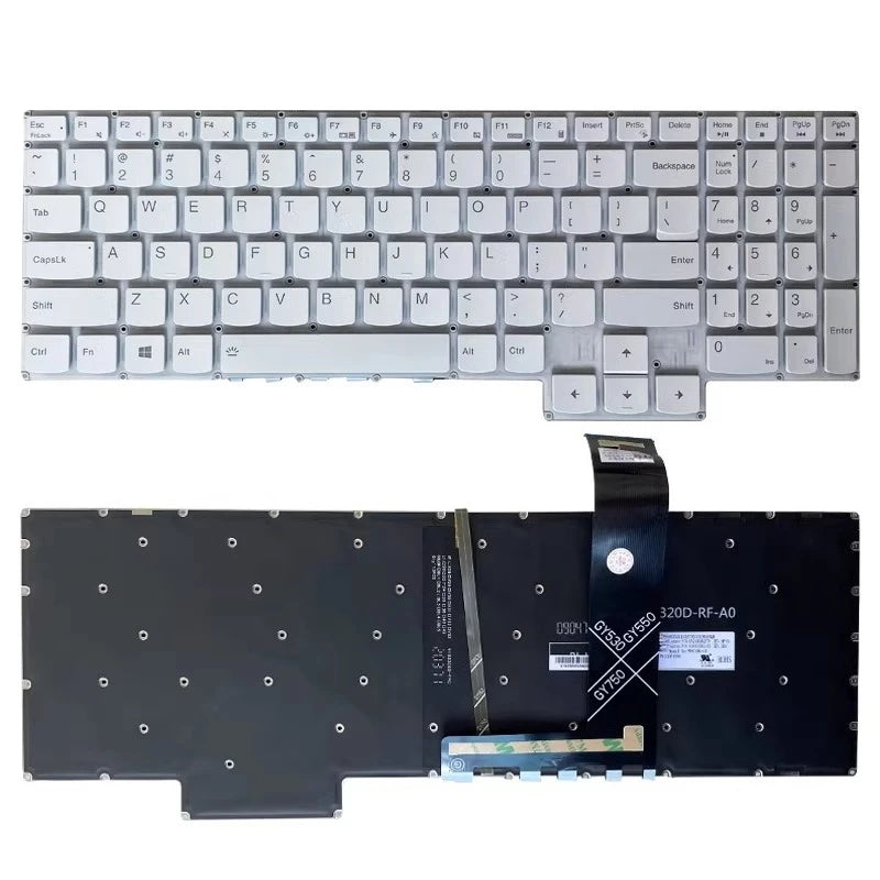 Upper case keyboard for Legion R9000P Y9000P 2021 Legion 5 Pro 16ACH6 C shell cover Keyboard topcase palmrest touchpad Lenovo laptop repair parts