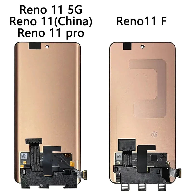 Reno 11 Pro Display For Oppo Reno11 Reno 11 (China) LCD CPH2599 PJH110 CPH2607 Display+Touch For Oppo Reno 11F CPH2603 Oppo phone repair parts Realme phone repair parts