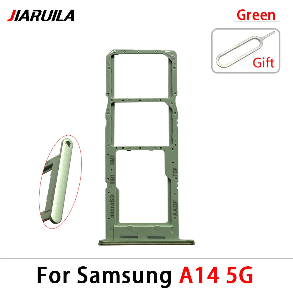 SIM Card Slot SD Card Tray Holder Adapter For Samsung A13 A14 4G 5G Replacement Spare Parts Samsung phone repair parts