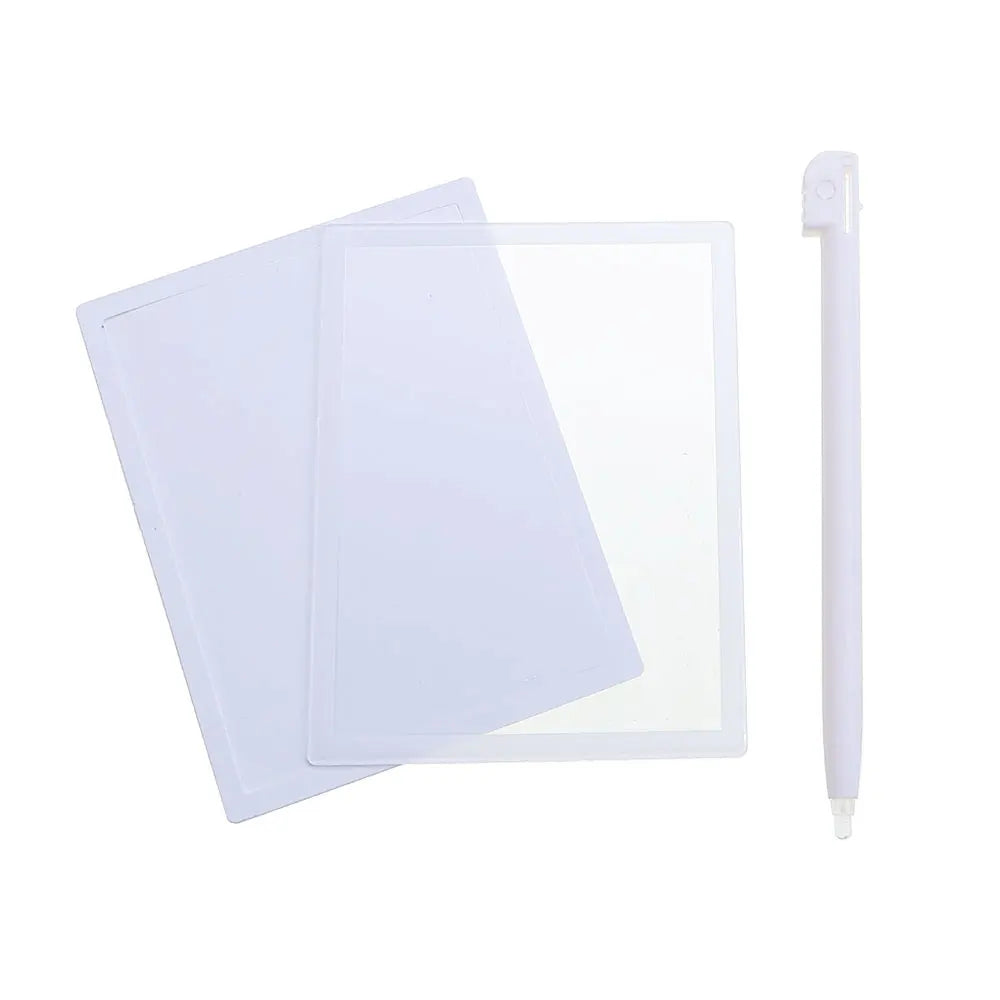1Set Upper LCD Screen Lens + Lower Frame Plastic Cover+Stylus Pen Replacement For DS Lite For NDSL Game Console Game console repair parts