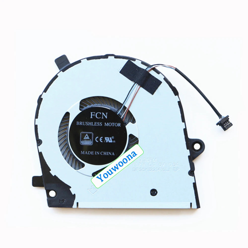New Original CPU Cooling Fan For DELL Inspiron 7391 Vostro 5390 5391 Latitude 3301 0TCV60 Dell laptop repair parts
