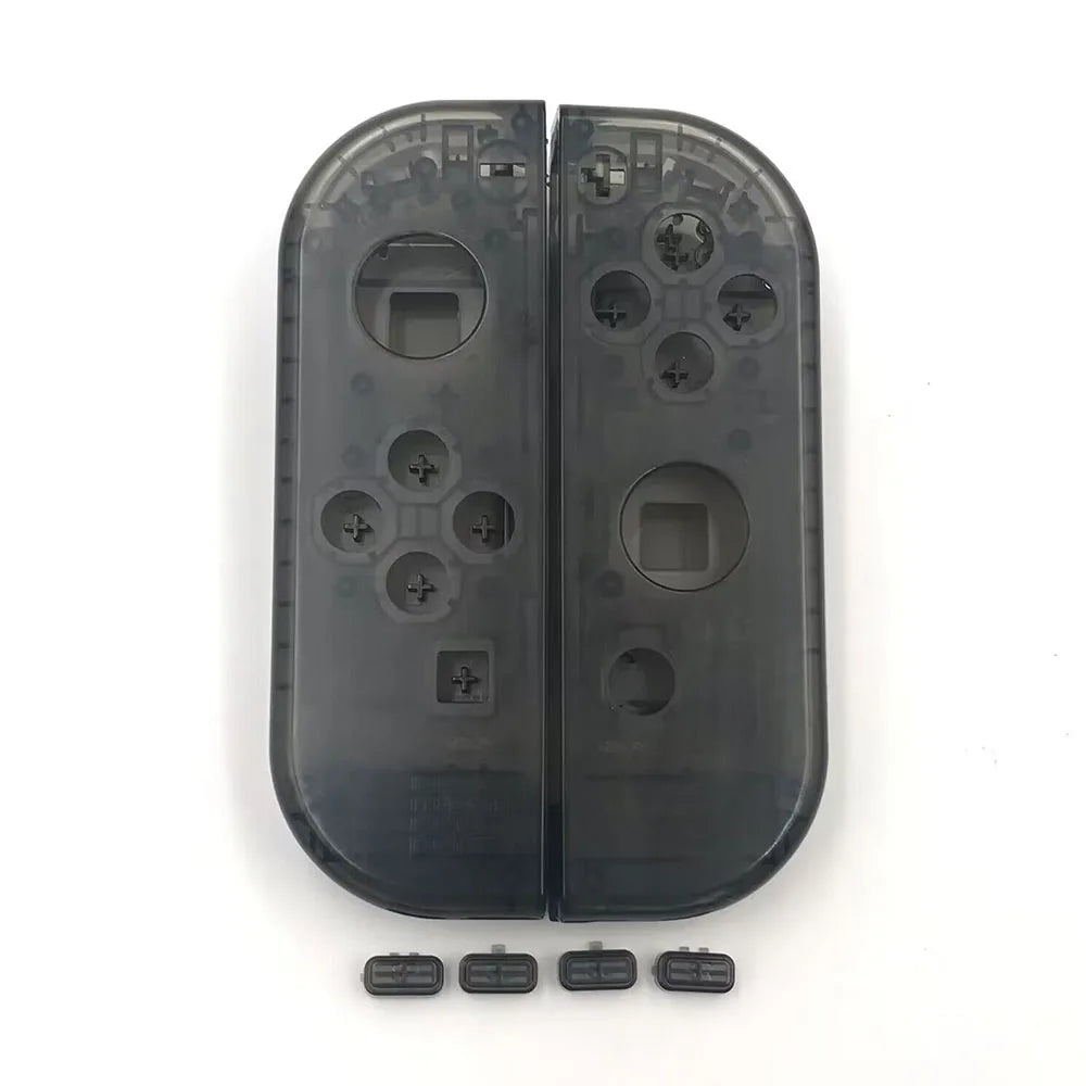 For Replacement Clear Transparent Shell Cover SL SR Buttons for Nintendo Switch NS Joy Con Controller Game console repair parts