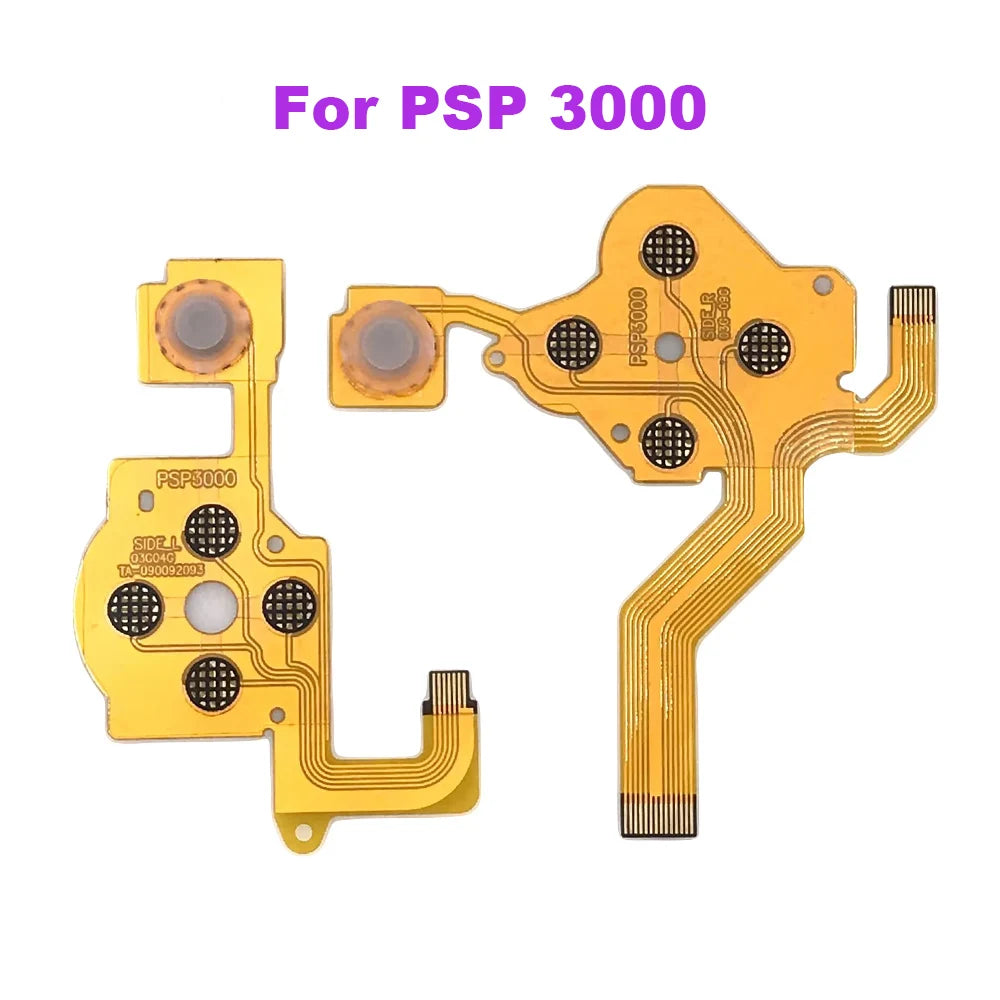 1-20pcs For Playstation PSP 2000 PSP 3000 095 Replacement Part Left Right Button Controller Ribbon Flex Cable Repair Parts Game console repair parts