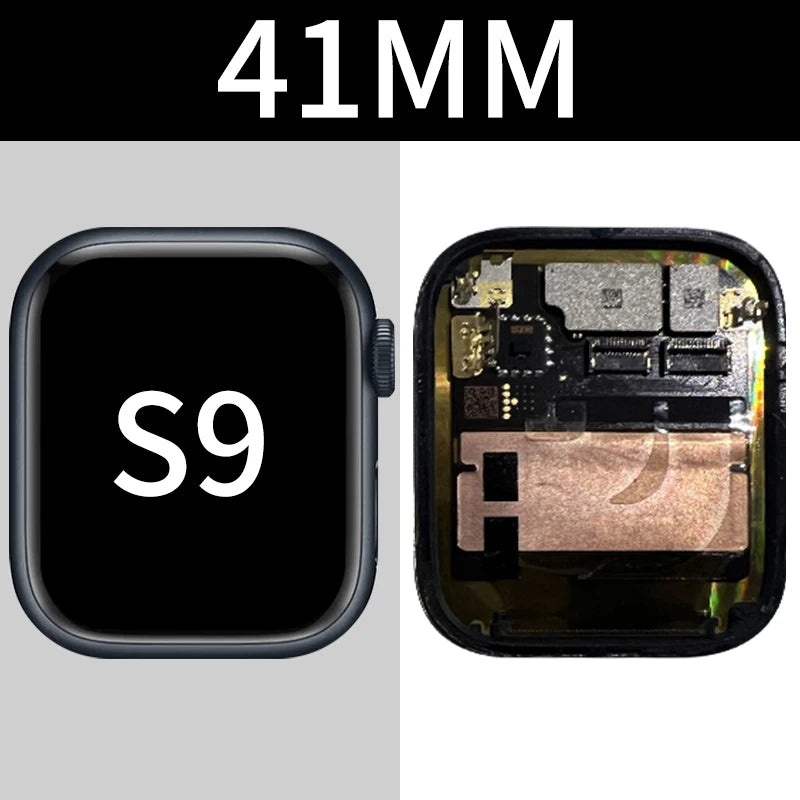 OLED for Apple Watch Series 1 2 3 4 5 6 SE 7 LCD Touch Screen Display Digitizer Assembly iWatch Substitution 38/42/40/44/41/45mm iWatch repair parts