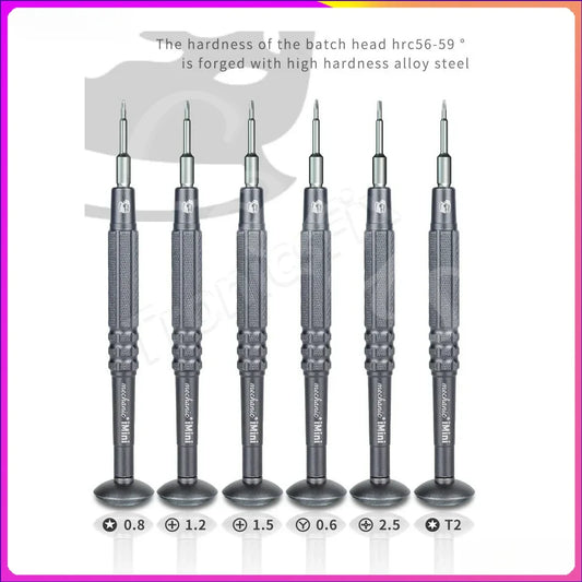 Mechanic IMini Screwdriver Superhard Combat for Mobile Phone Clocks Watches Teardown Opening Repair Tools Professional Repair Tools