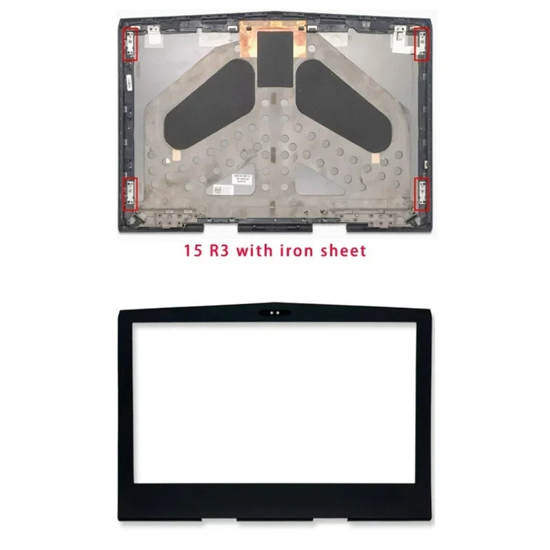 LCD Screen Back Shell, Screen Front Frame Hinge for DELL Alienware 15 R3 R4 Laptop Cover, Palm Rest Bottom Shell ABCDE Cover  Dell Laptop repair parts