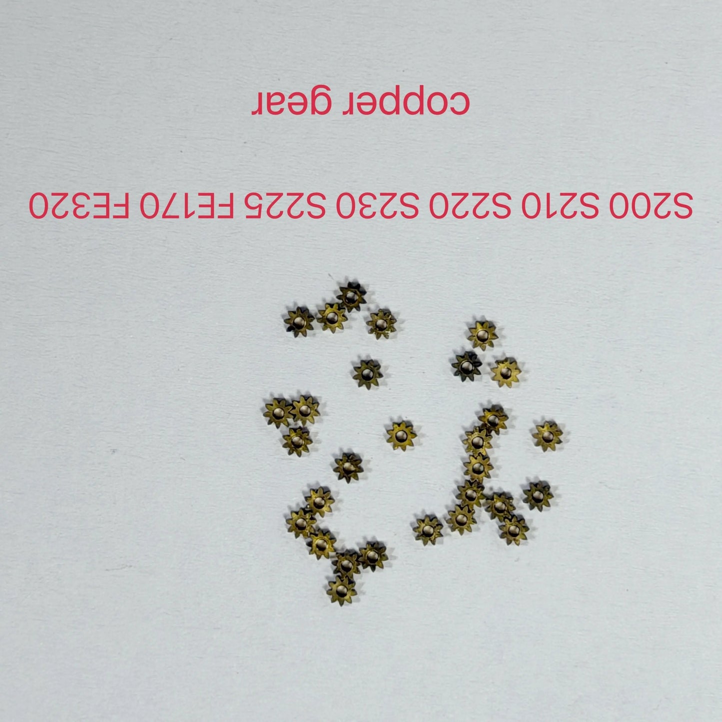 1pcs New Original Lens Copper Gear for Nikon S200 S210 S220 S230 S225 FE170 FE320 Camera Lens Gears  Digital Camera repair parts
