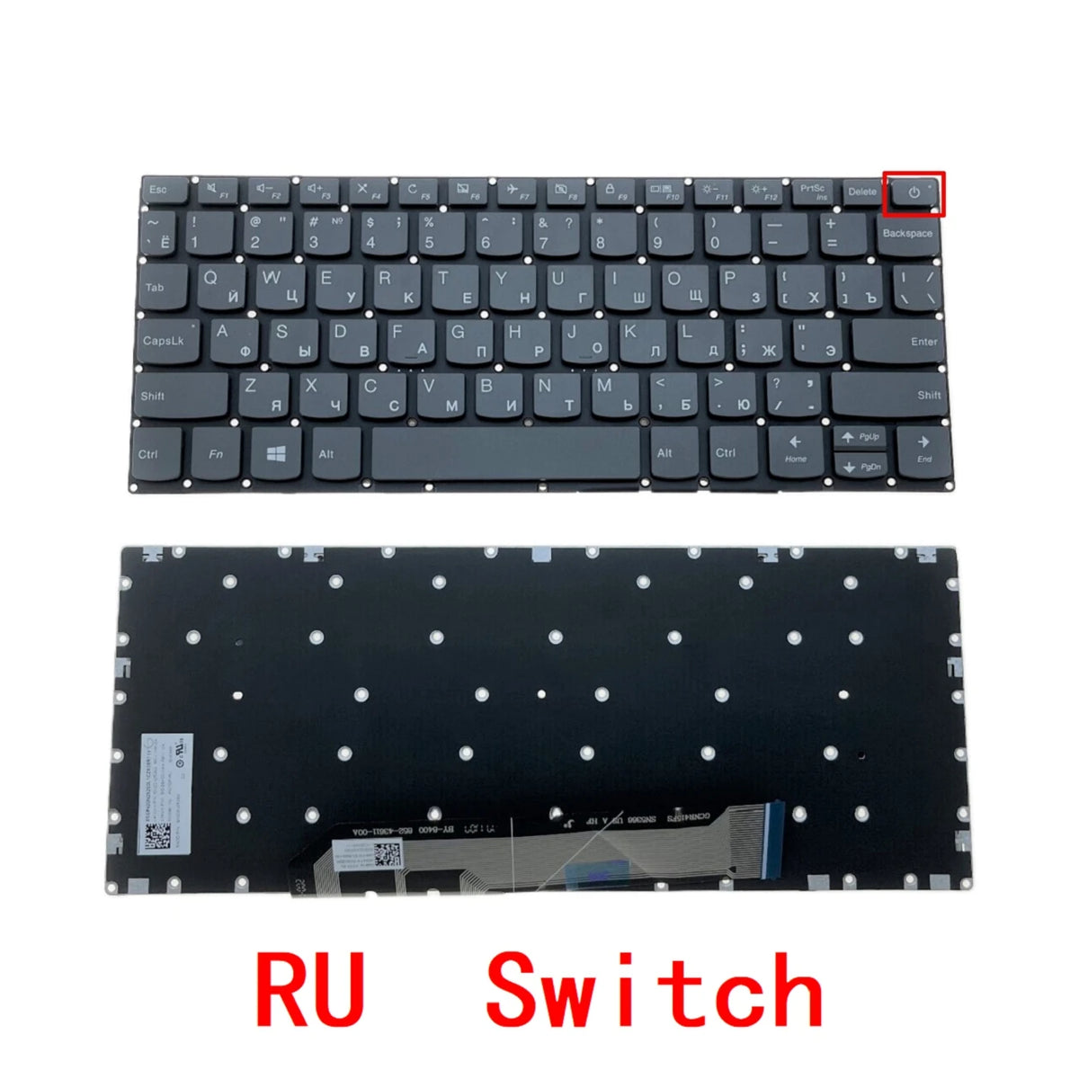 New US Russian Spanish Laptop Keyboard For Lenovo Ideapad 120S-11IAP 120S-11 120S S130-11IGM 330s-11 Notebook PC Replacement Lenovo laptop repair parts