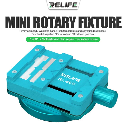 RELIFE RL 601I Motherboard Chip Repair Mini Rotating Fixture Detachable Turntable Phone PCB Multi-function Clamp Chips BGA Jig Professional Repair Tools