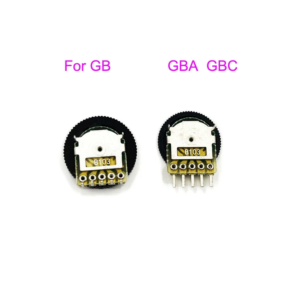 10PCS Replacement Sound Volume Wheel for Nintendo Gameboy Advance Color GBA / GBC / GB ( DMG-01) Game console repair parts