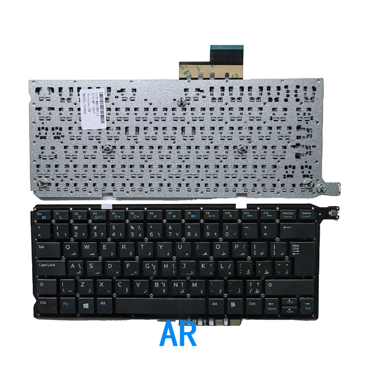 New US Russian Spanish Arab Brazil Language  Keyboard For Dell Vostro 5460 V5460 V5480 P41G 14-5439 5470 5470R MP-12G7Dell laptop repair parts