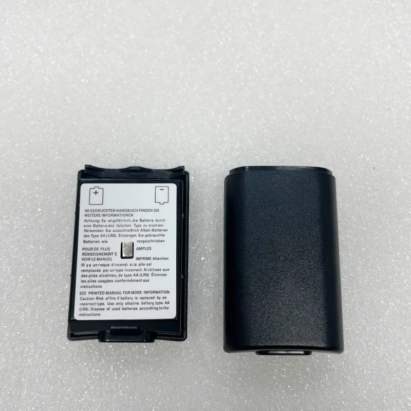 50pcs/lot for Xbox360 Wireless Game Pad Controller Battery Back Pack Case AA Battery Holder Back Cover Case Replacement Game console repair parts