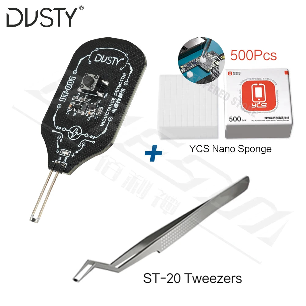 JTX Coil Tester CT-1 Motherboard for PC Repair Electromagnetic Induction Quick Fault Check Coil Tester Inductor Detector Tools Professional Repair Tools