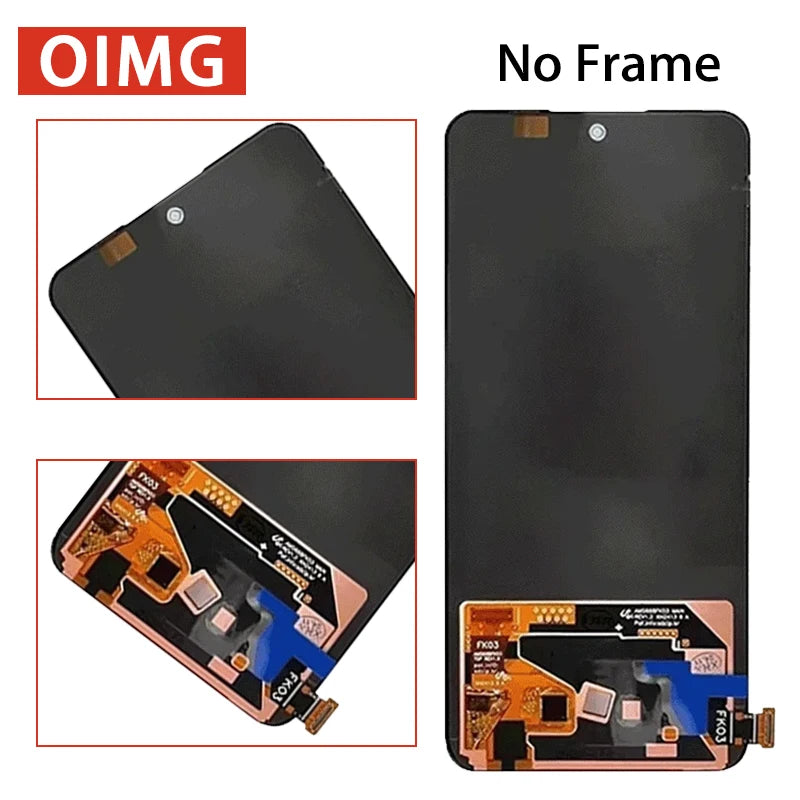 6.67"AMOLED For Realme 13+/13 Plus LCD Display Touch Screen Digitizer RMX5002 RMX5000 Display Replacement Oppo phone repair parts Realme phone repair parts