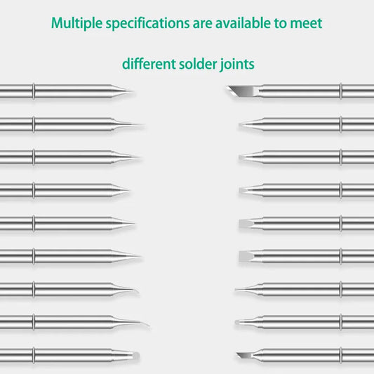 Factory Wholesale T12 Series Soldering Iron Tip Electric Universal Integrated Lead-Free For Hakko FX951 T12 Soldering Station Professional Repair Tools