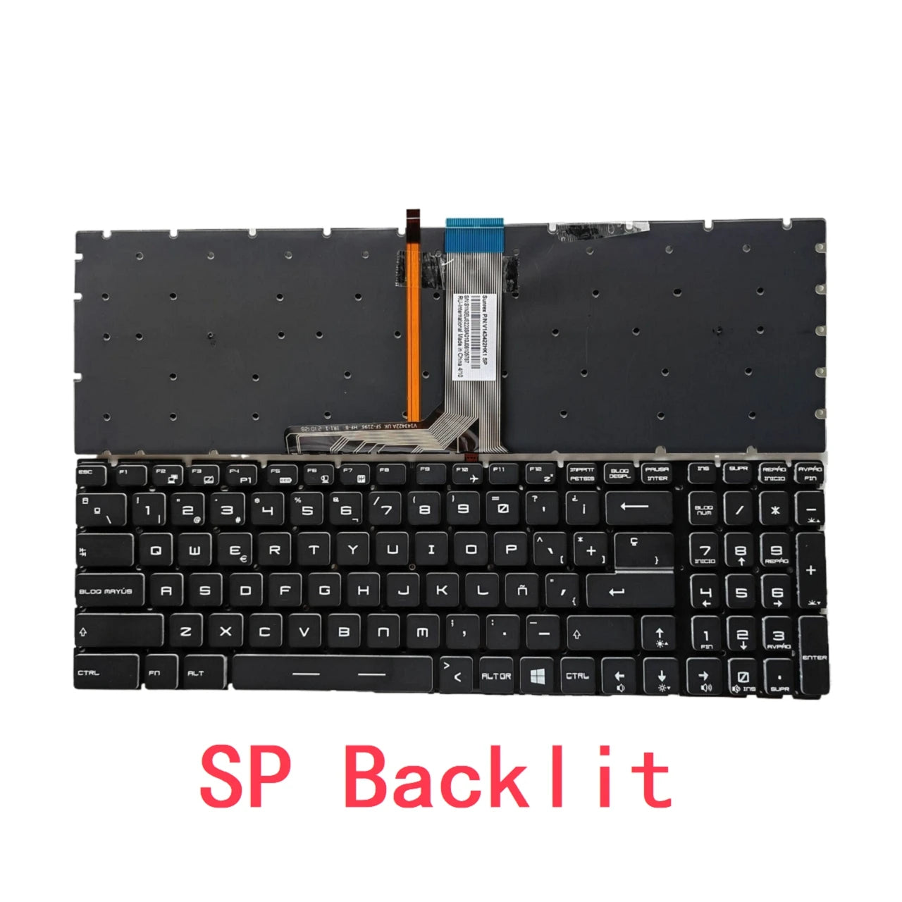 New US Russian Spanish Arab Portuguese Laptop RGB Keyboard For MSI GS60 GS70 GT62 GT72 GE62 GE72 GL62 GL72 GP62 GP72 GL63 GL73 MSI laptop repair parts