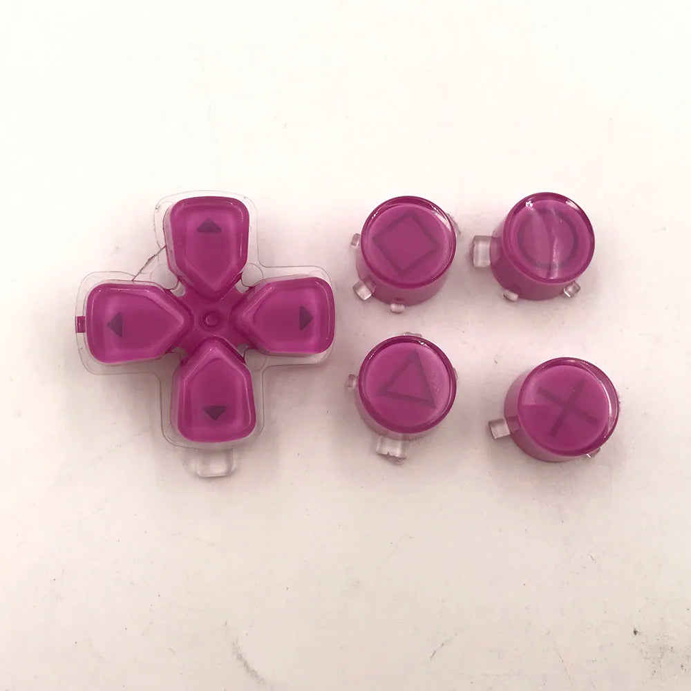 1-5set For PS5 Controller Replacement Dpad and ABXY Jelly Button Trigger Key Repair Parts For PS5 V1 V2 V3 Game console repair parts
