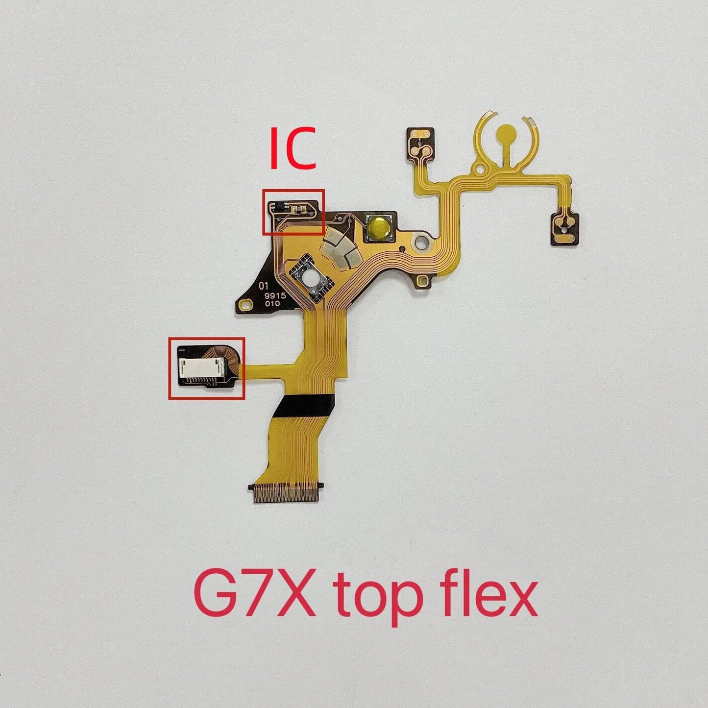 New G7X Top Cover Flex Cable with IC for Canon G7X G7X1 G7X I Camera Top Cable Repair Part Digital Camera repair parts