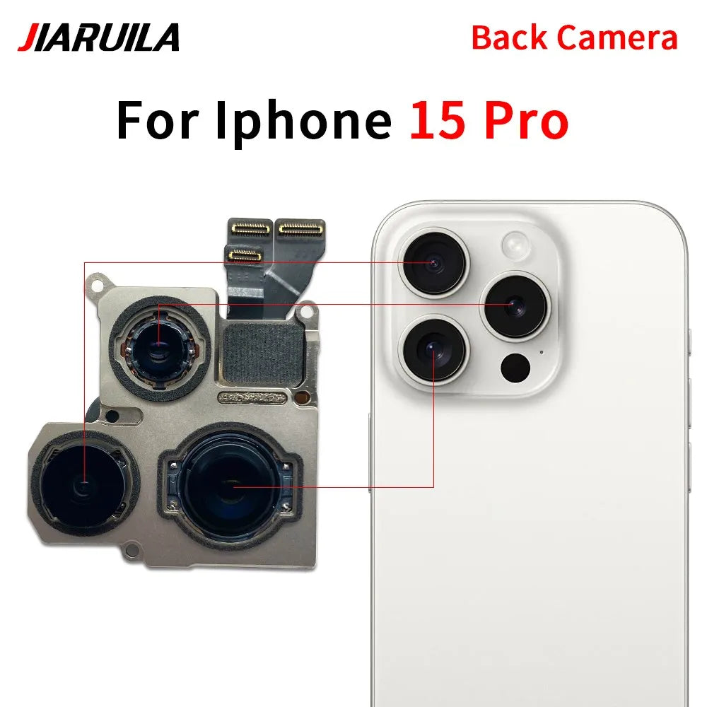 New Rear Big Back Camera Flex Cable For iPhone 11 12 13 14 15 Pro Max Plus Mini Main Camera Replacement Parts iPhone phone repair parts